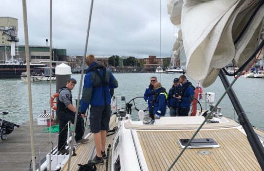 Sailing day in the solent 1